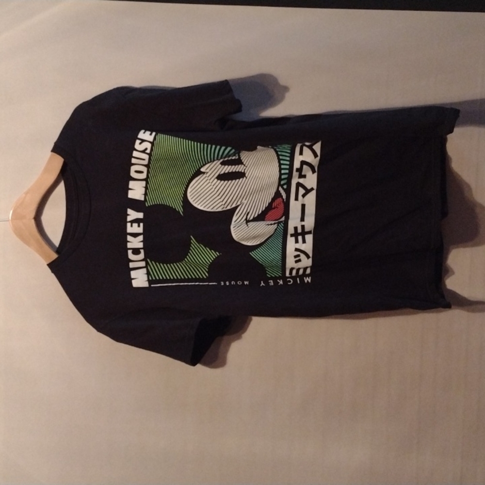 Disney Men's Black Crew Neck T-shirt excellent shape size medium